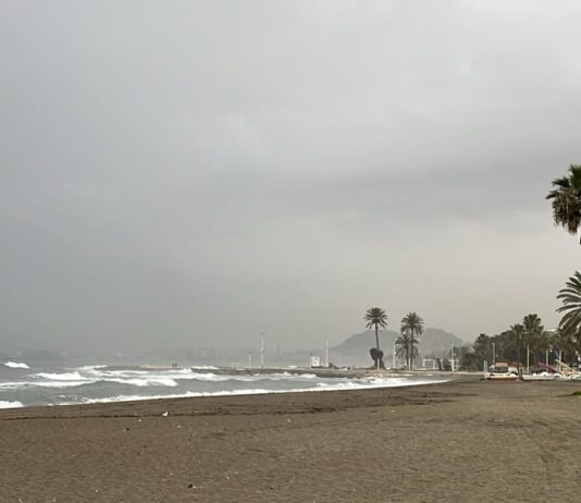 Schlammregen Málaga