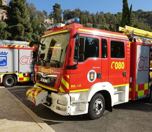 Unfall Flughafen Málaga