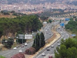 Verkehr über Ostern in Spanien