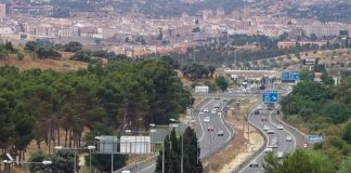 Verkehr über Ostern in Spanien