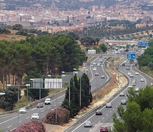 Verkehr über Ostern in Spanien