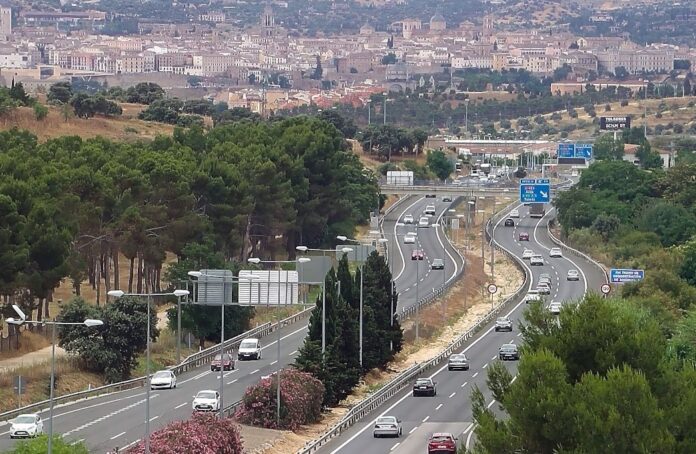 Verkehr über Ostern in Spanien