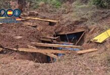 Drogenbunker Spanien