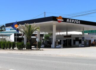 Tankstelle Spanien