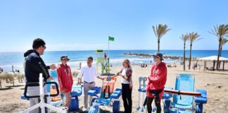 Marbella Barrierefreiheit Strand