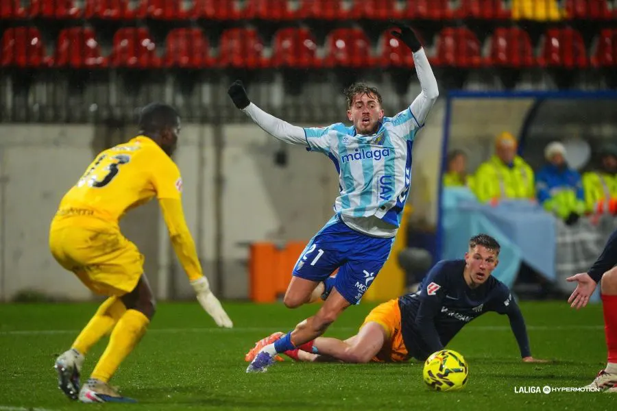 FC Málaga erkämpft spektakuläres 3:3 beim FC Andorra FC Andorra - FC Málaga 3:3