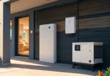 Effektiver Schutz vor Blackout: PV-Anlage, Batteriebank und Notstromgenerator sorgen für „Always Energy“ PV-Anlage in Spanien, Batteriebank und Notstromgenerator