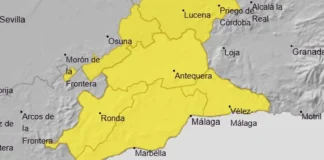 Aemet Málaga April 2026