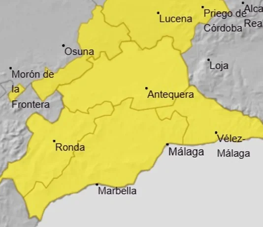 Aemet Málaga April 2026