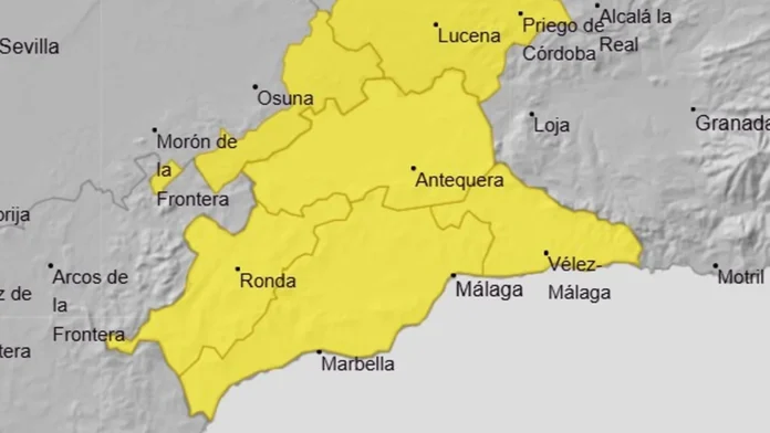 Aemet Málaga April 2026