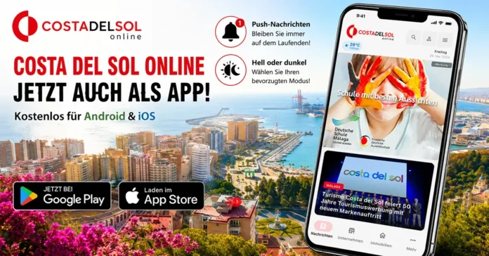 Neue Costa del Sol ONline App kostenlos für Android und iOS