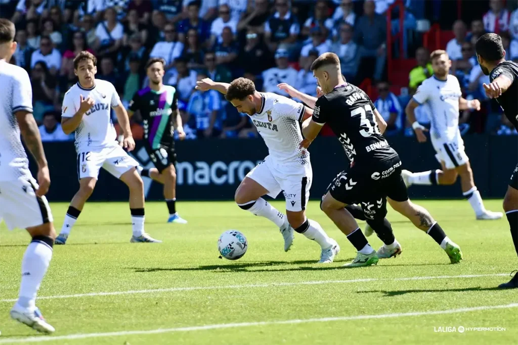 AD Ceuta - FC Málaga 1:4 | LaLiga Hypermotion Spanien