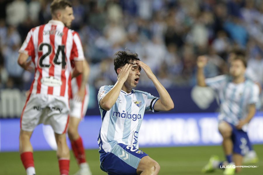 FC Málaga - Sporting Gijón 2:1