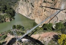 Caminito del Rey neue Hängebrücke