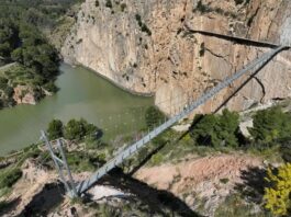 Caminito del Rey neue Hängebrücke