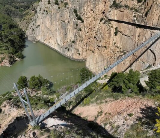 Caminito del Rey neue Hängebrücke