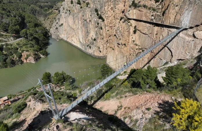 Caminito del Rey neue Hängebrücke