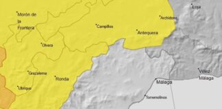 Windwarnung Provinz Málaga
