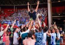 Aufstieg geschafft! Der FC Málaga ist wieder erstklassig FC Málaga schafft Aufstieg | UD Almería - FC Málaga 1:2