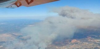 Waldbrand in Huelva