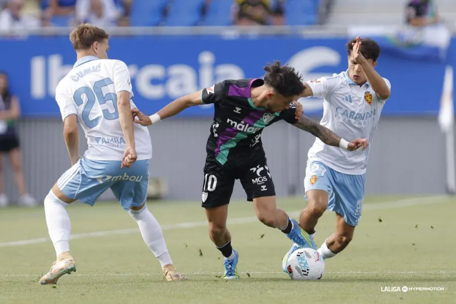 Real Zaragoza – FC Málaga 0:2 | LaLiga Hypermotion Spanien