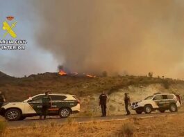 Almería Waldbrand 2026