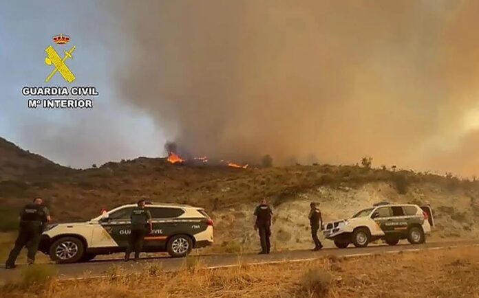 Almería Waldbrand 2026