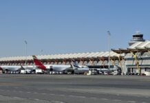 Flughafen Spanien Sicherheitskontrolle
