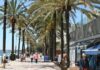 Oberkörperfrei in Spanien