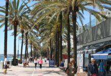 Oberkörperfrei in Spanien