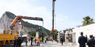 Verja Gibraltar Abriss