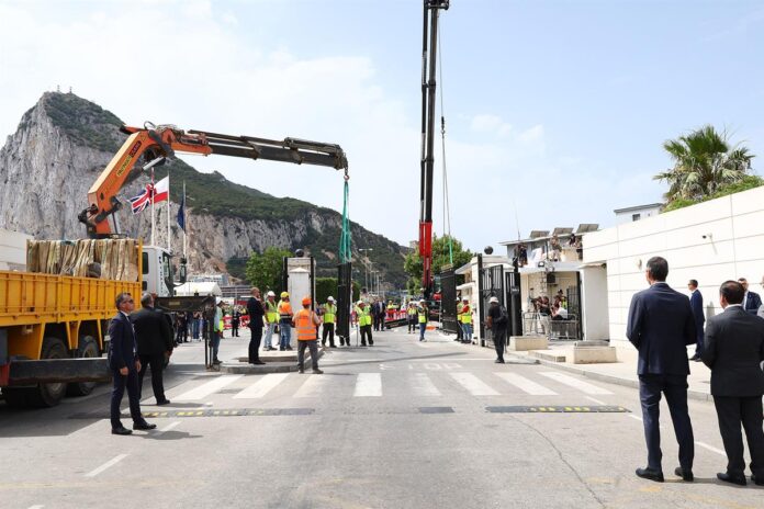 Verja Gibraltar Abriss Verja Gibraltar Abriss