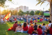 WM-Finale Spanien gegen Argentinien: Fan Zonen und Public Viewing in der Provinz Málaga Public Viewing WM-Finale Málaga und an der Costa del Sol