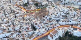 Spanienflagge Torrox Feria 2026