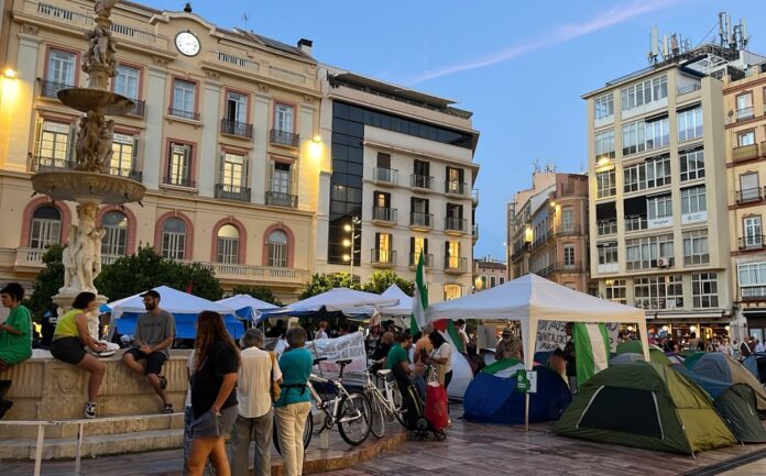 Wohnungsprotest Málaga