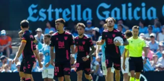 Niño köpft den FC Málaga spät zum Punkt in Vigo Celta Vigo - FC Málaga 1:1 | LaLiga EA Sports Spanien