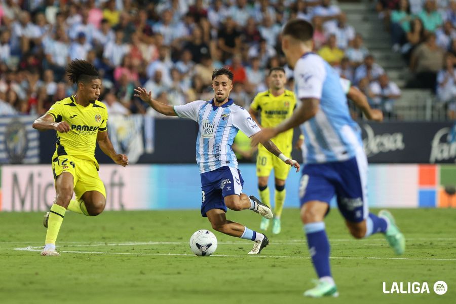 FC Málaga - FC Villarreal 1:3 | LaLiga EA Sports Spanien