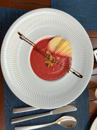 Remouladen Apfel Gazpacho