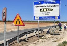 Verkehrsschilder Málaga