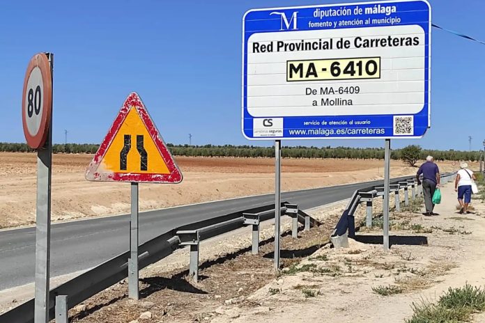 Verkehrsschilder Málaga
