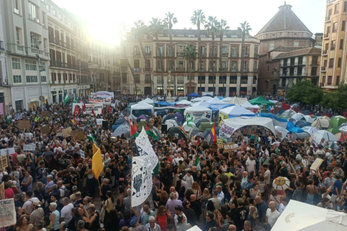 Wohnungsproteste in Spanien
